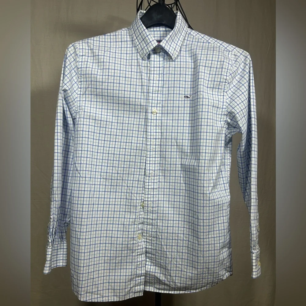Vineyard Vines boys Whale Button-Down Shirt